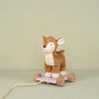 Peluche à tirer faon FSC - Fairy Garden LITTLE DUTCH