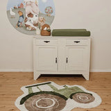 Tapis Tracteur - 100 x 110 cm LITTLE DUTCH
