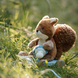 Peluche à tirer écureuil FSC - Forest Friends LITTLE DUTCH