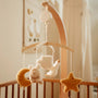 Mobile musical en bois - Beige - Newborn Naturals LITTLE DUTCH
