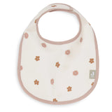 Bavoir Retro Flowers - 5 Unités - Petit coeur salé