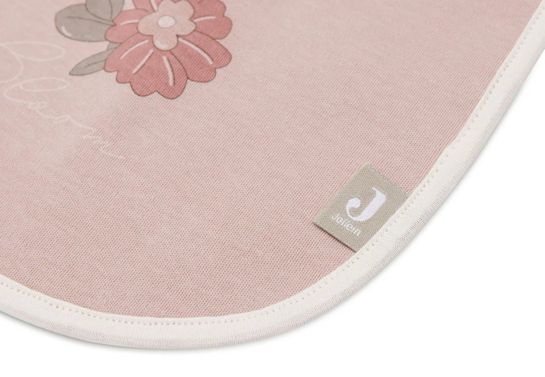 Bavoir Retro Flowers - 5 Unités - Petit coeur salé