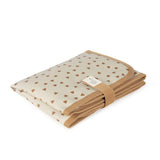 Tapis Ă  langer bĂ©bĂ© Poppy Cannelle â Motifs cĆurs walking mum
