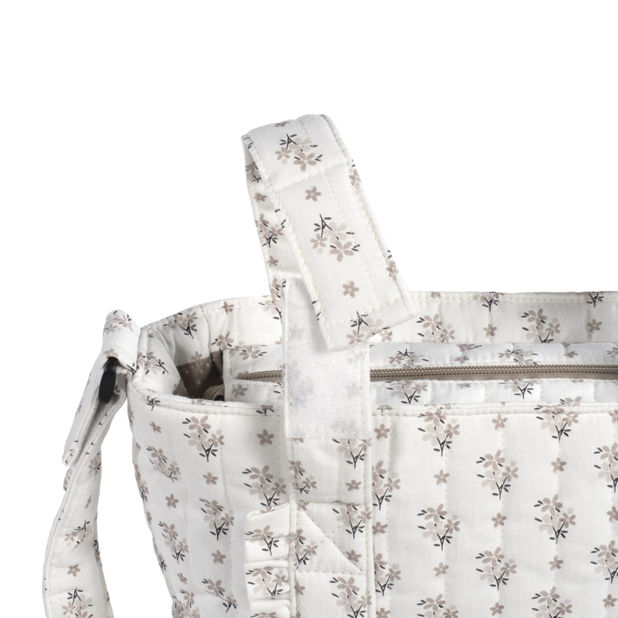 Sac crossbody bébé Botton Fleurs walking mum