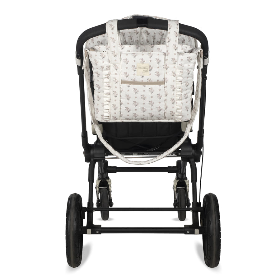 Sac crossbody bébé Botton Fleurs walking mum