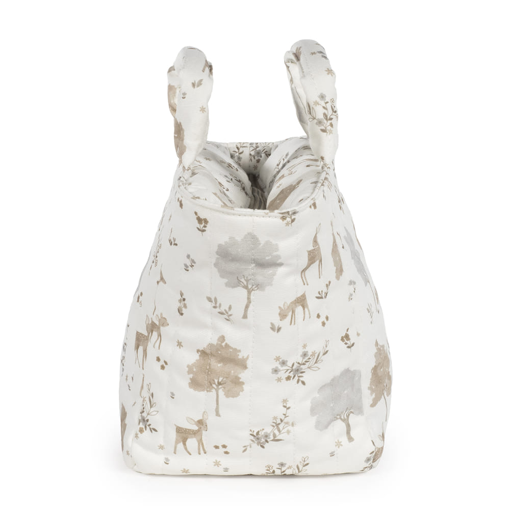 Trousse de toilette Nara Pasito a Pasito â Sac de toilette bĂ©bĂ© 100% coton avec imprimĂ© faon