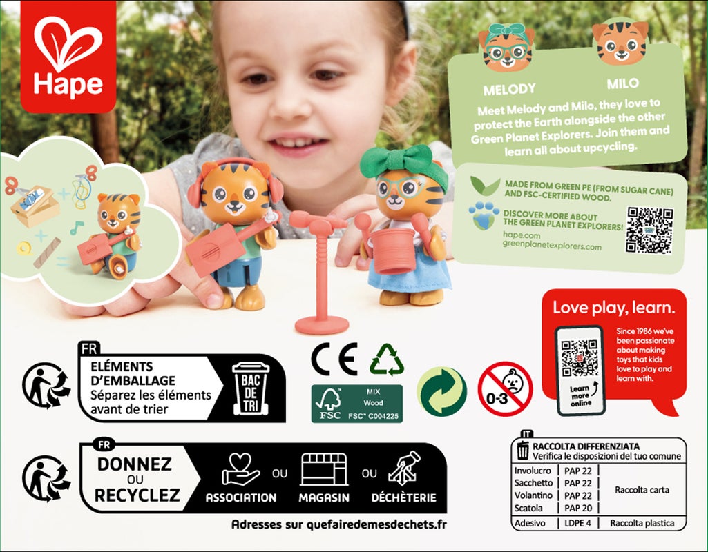 Upcycling avec Milo et Melody