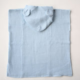 Poncho de bain bleu pastel GMLB