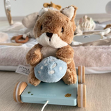 Peluche à tirer écureuil FSC - Forest Friends LITTLE DUTCH