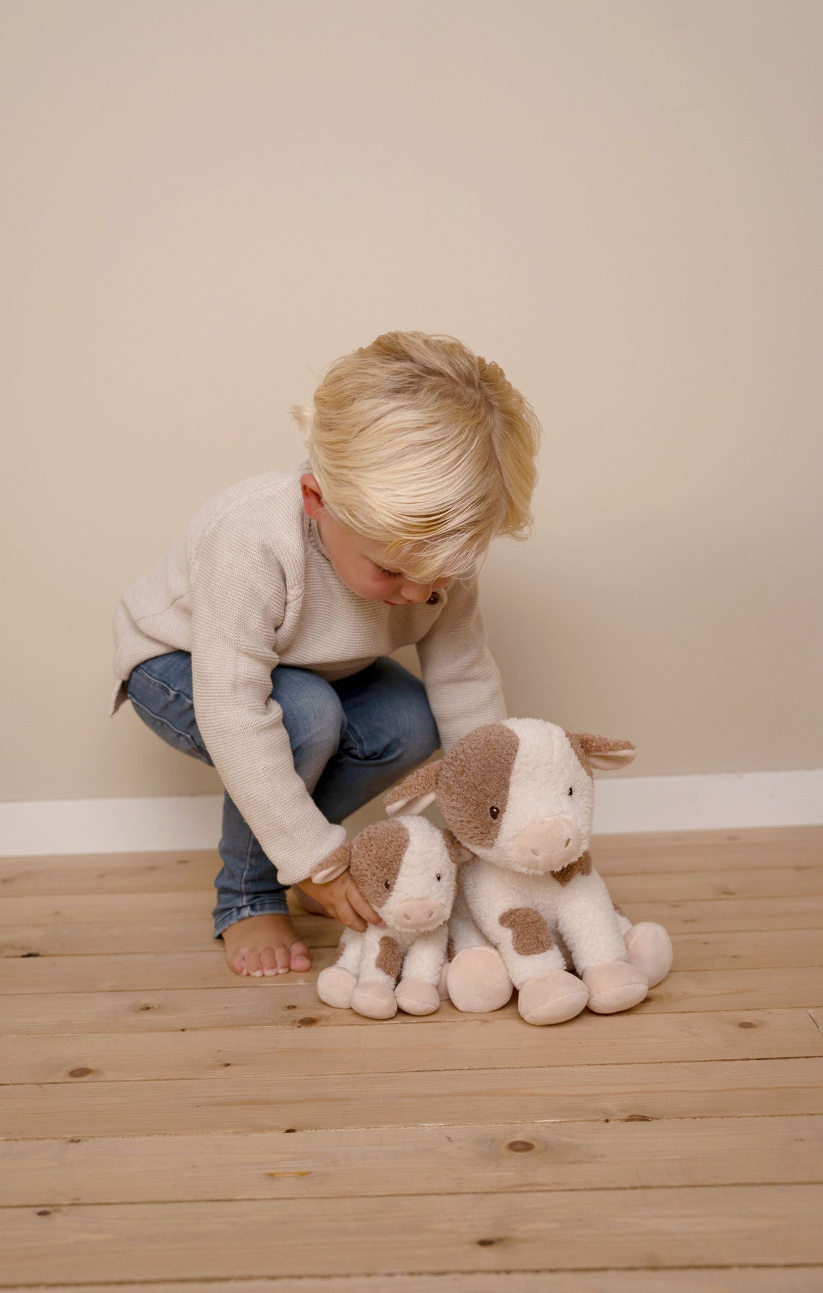 Peluche Vache - Little Farm - 17 cm LITTLE DUTCH