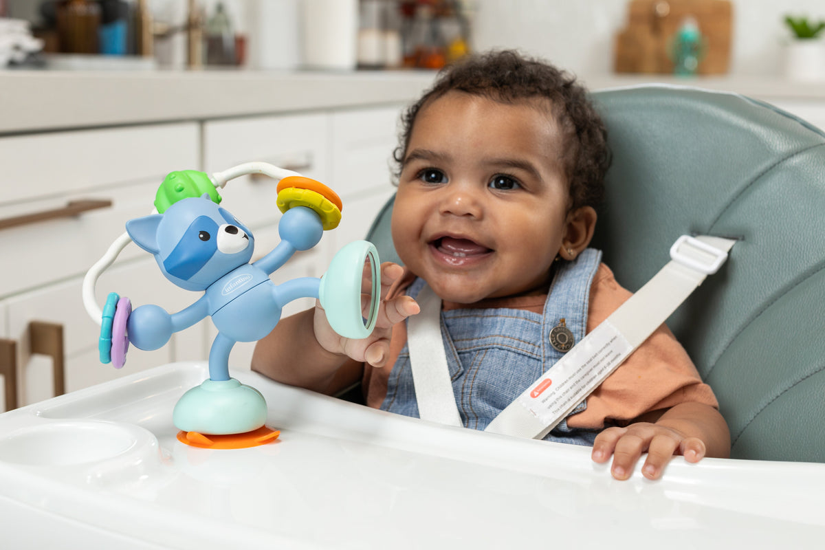 Jouet de table ventouse - Raton Laveur INFANTINO