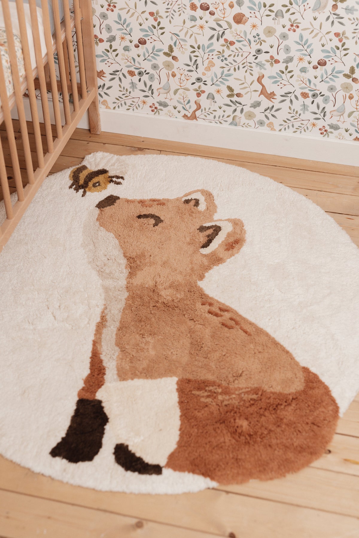 Tapis - Renard - 110 x 110 cm LITTLE DUTCH