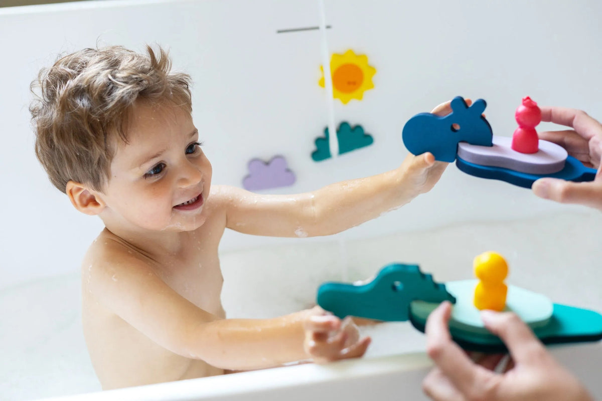Puzzle friends dans la jungle jouet de bain QUUT