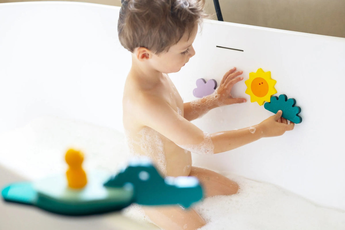 Puzzle friends dans la jungle jouet de bain QUUT