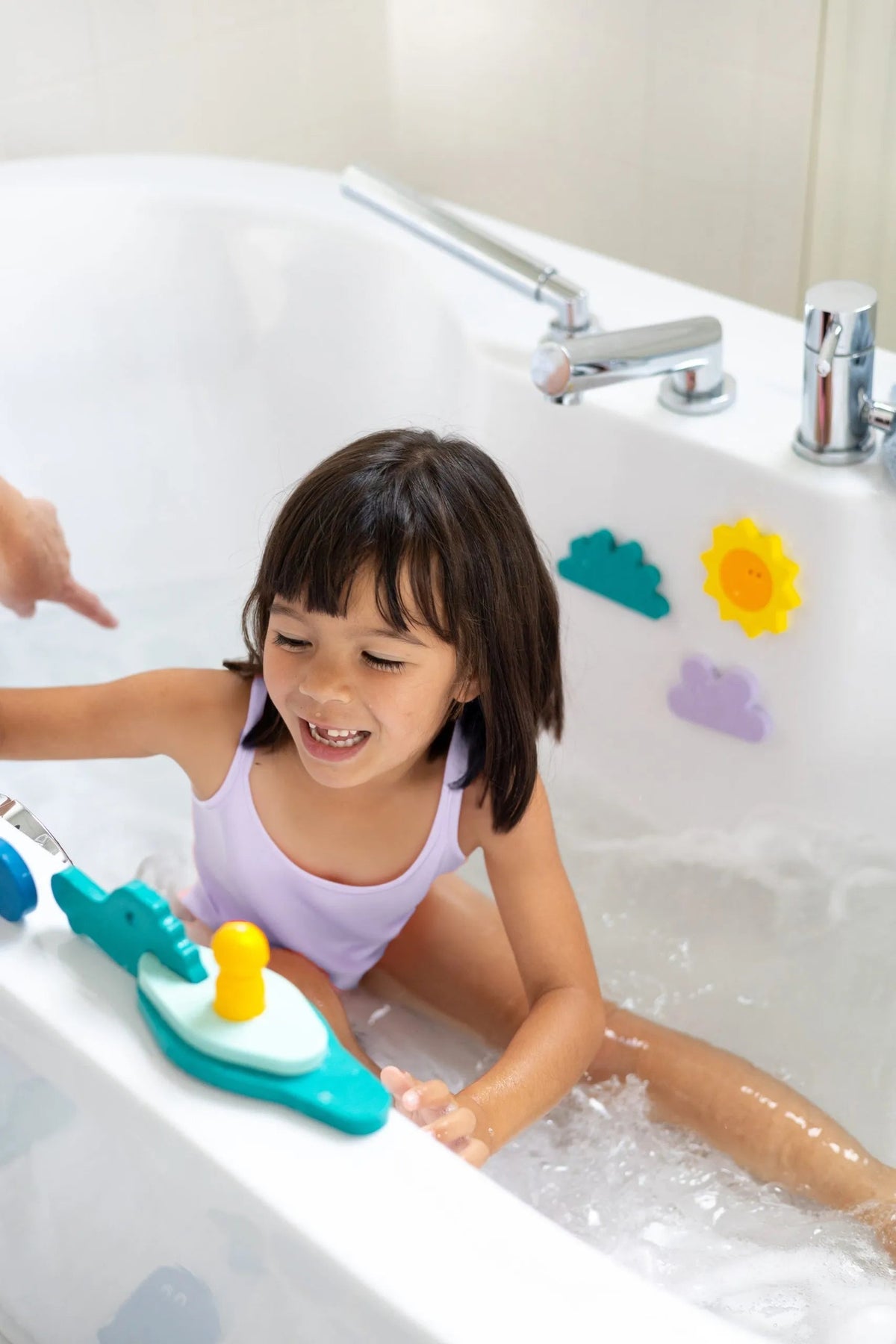 Puzzle friends dans la jungle jouet de bain QUUT