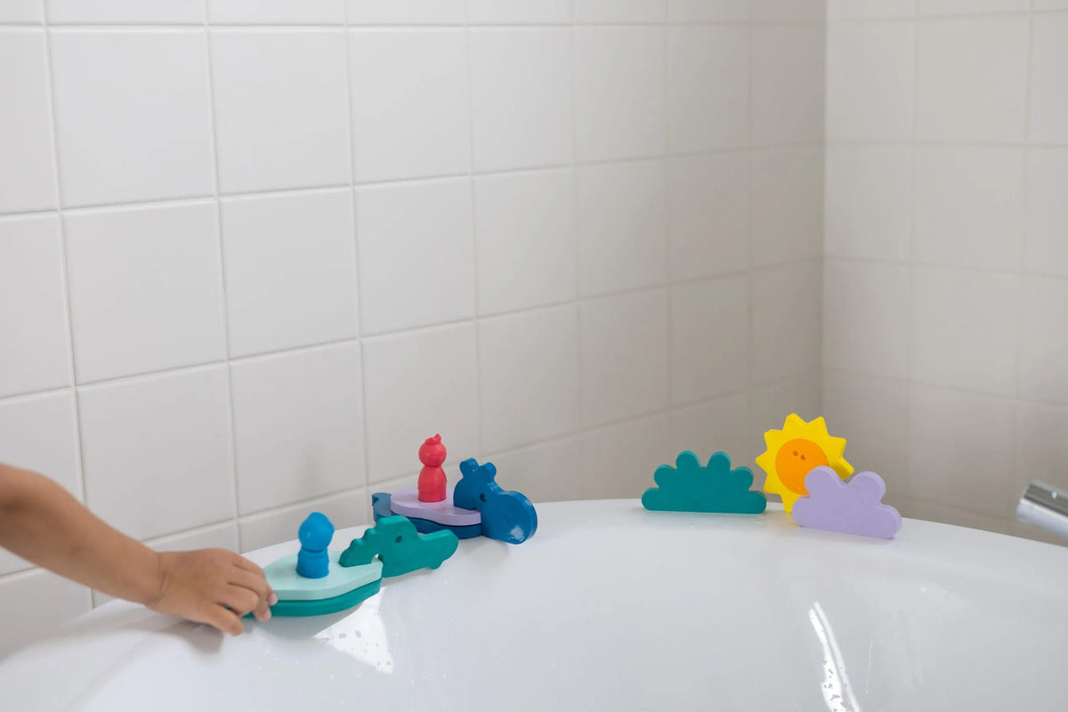 Puzzle friends dans la jungle jouet de bain QUUT