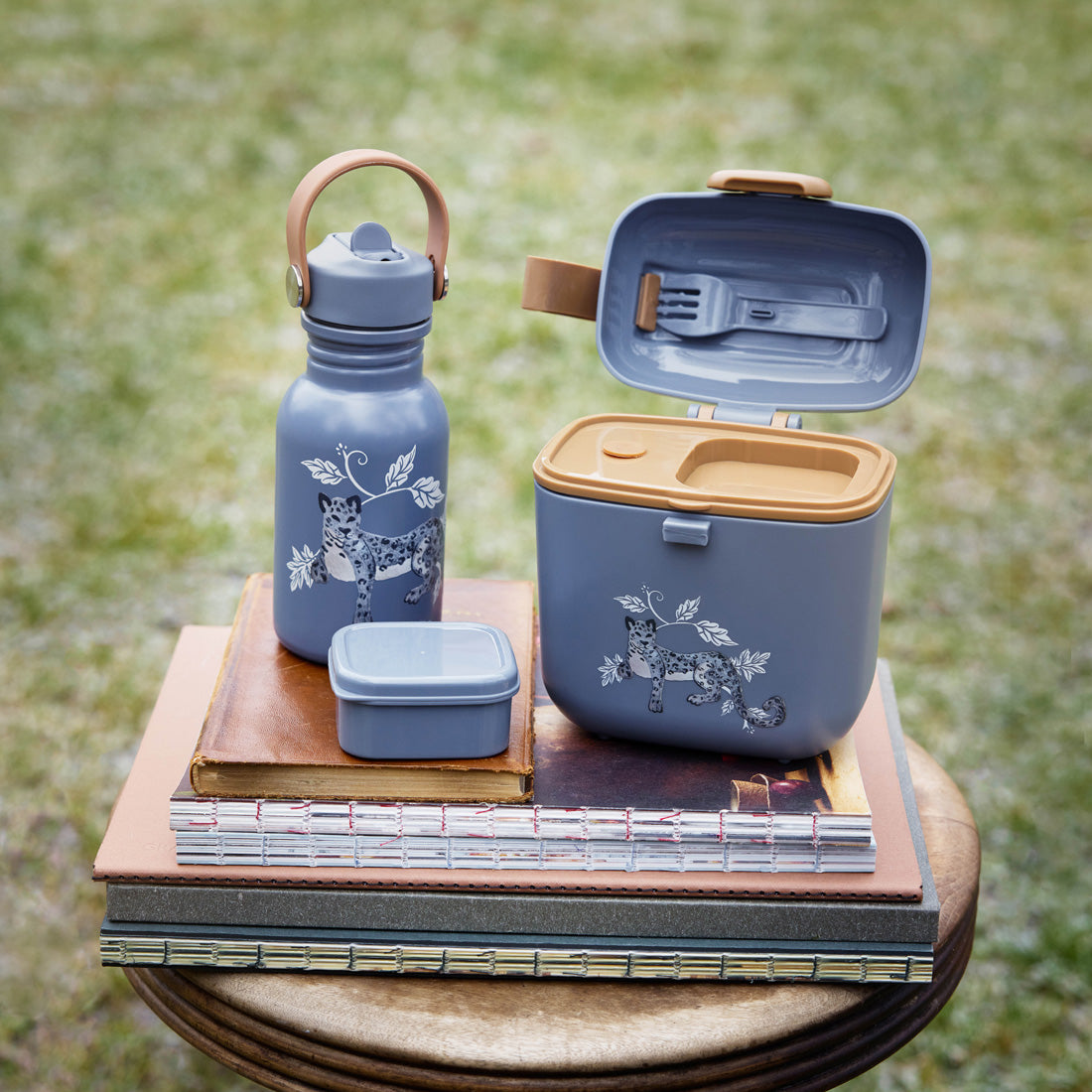 Boîte Déjeuner et Goûter – Garden Leo 🍎🎒