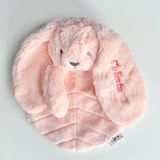 Doudou plat lapin 30 cm â Rose OB DESIGN