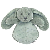 Doudou plat lapin 30 cm âSauge - Petit coeur salĂ©