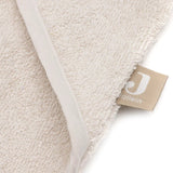 Cape de bain bébé éponge 75x75cm – Charlie avec capuche et petites oreilles JOLLEIN