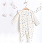 Pyjamas bébé fleuri bleu libellules bleues (6-9 mois) Ciccimbaby