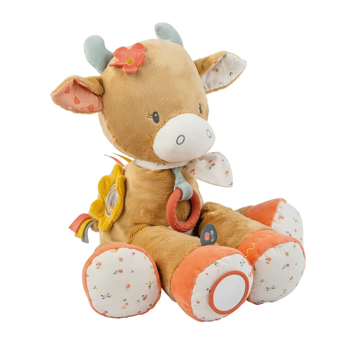 Peluche d'Activité Vache Mila