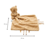 TEDDY Doudou câlin ours 27*27cm NATTOU