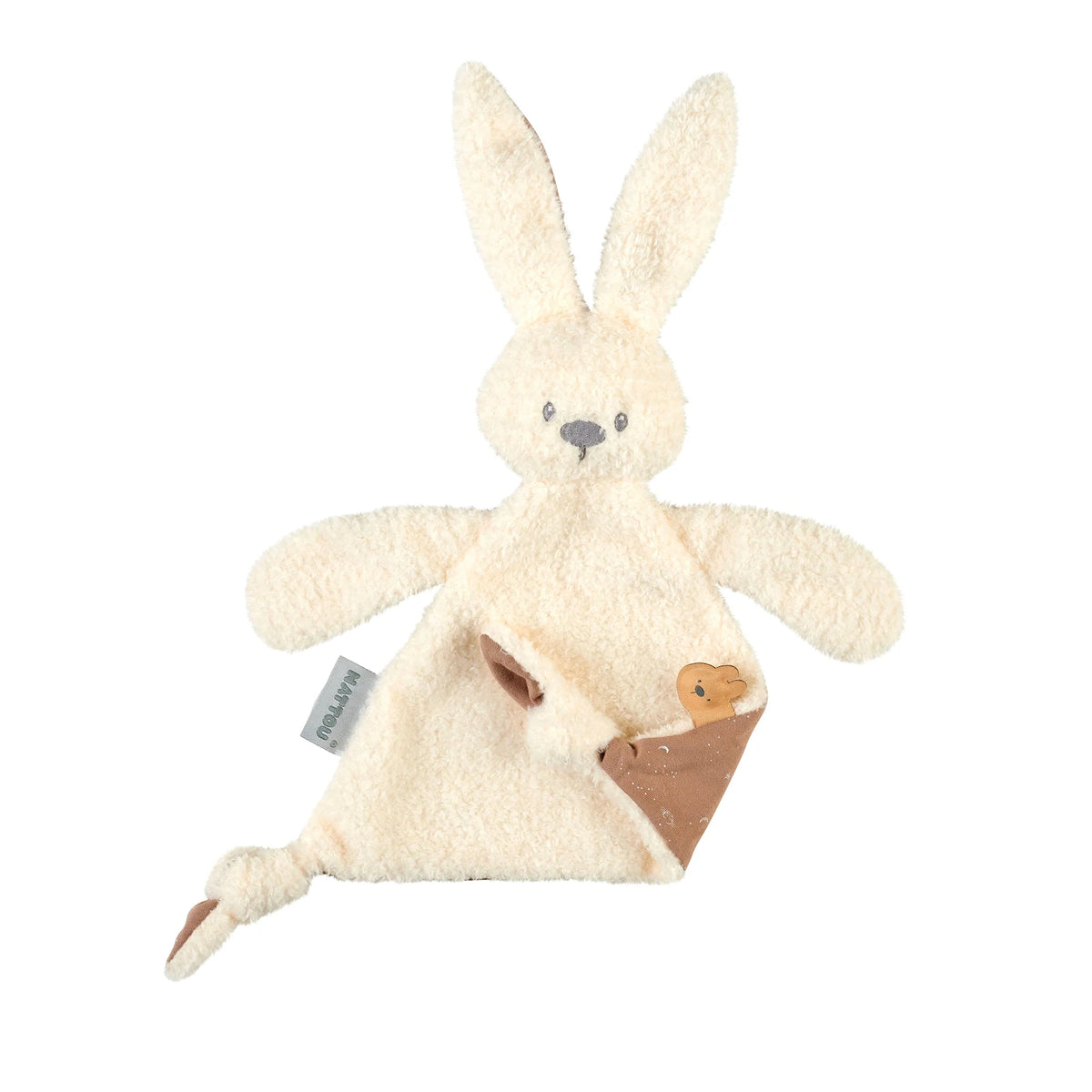LAPIDOU doudou triangle teddy vanille