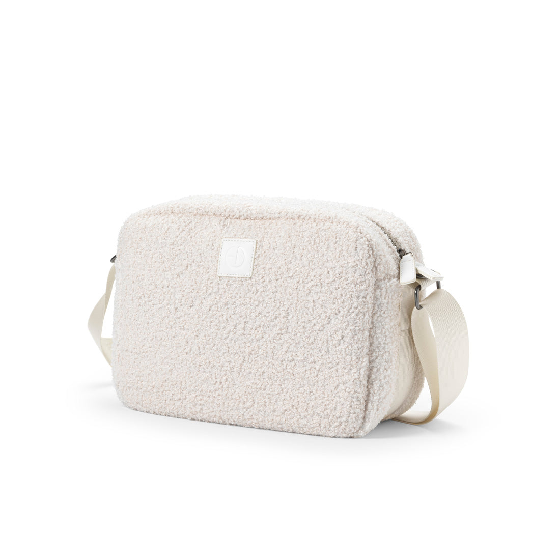 Besace à langer – White Bouclé 👜✨