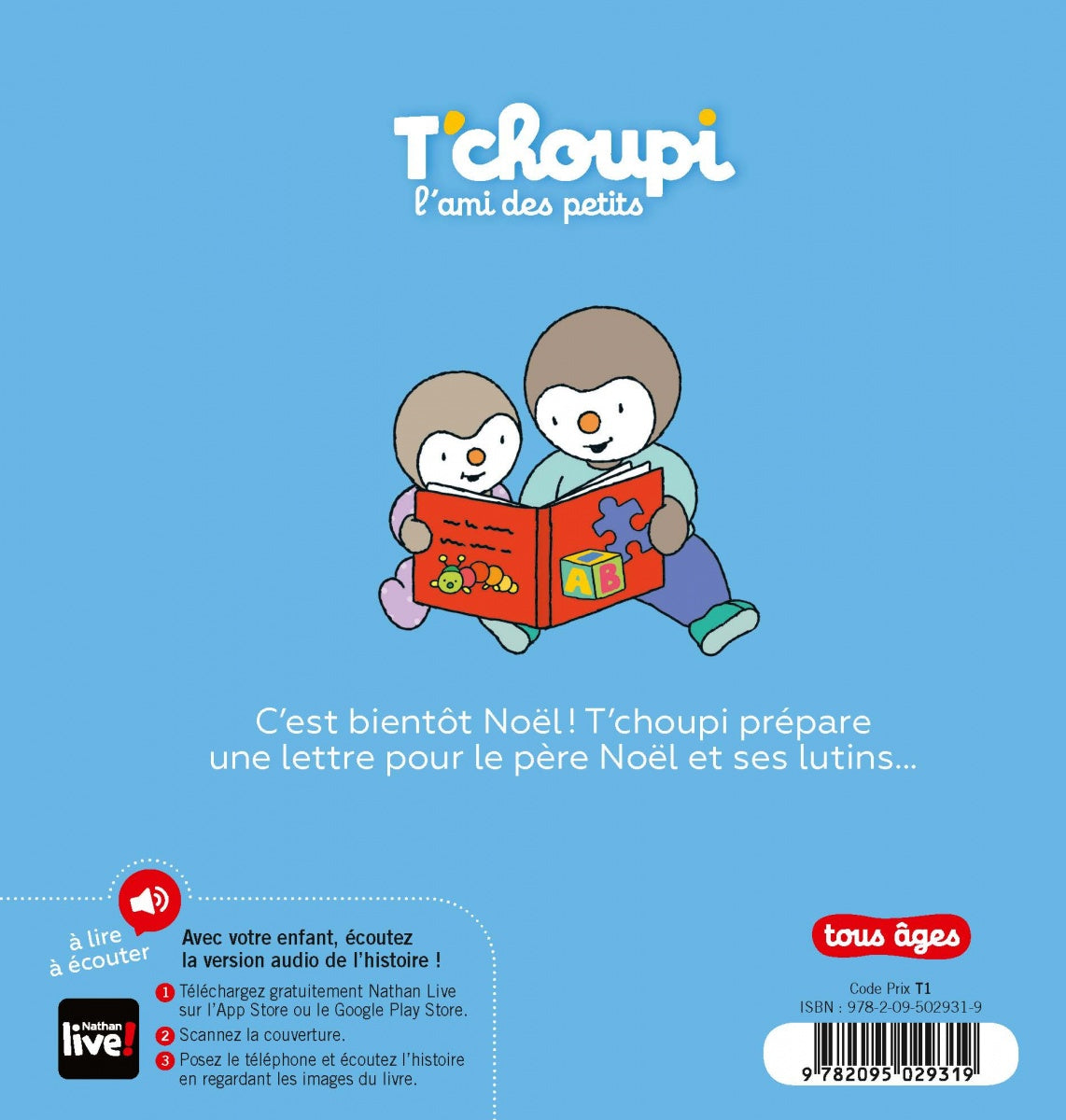 lecture festive NoĂ«l enfants Tâchoupi
