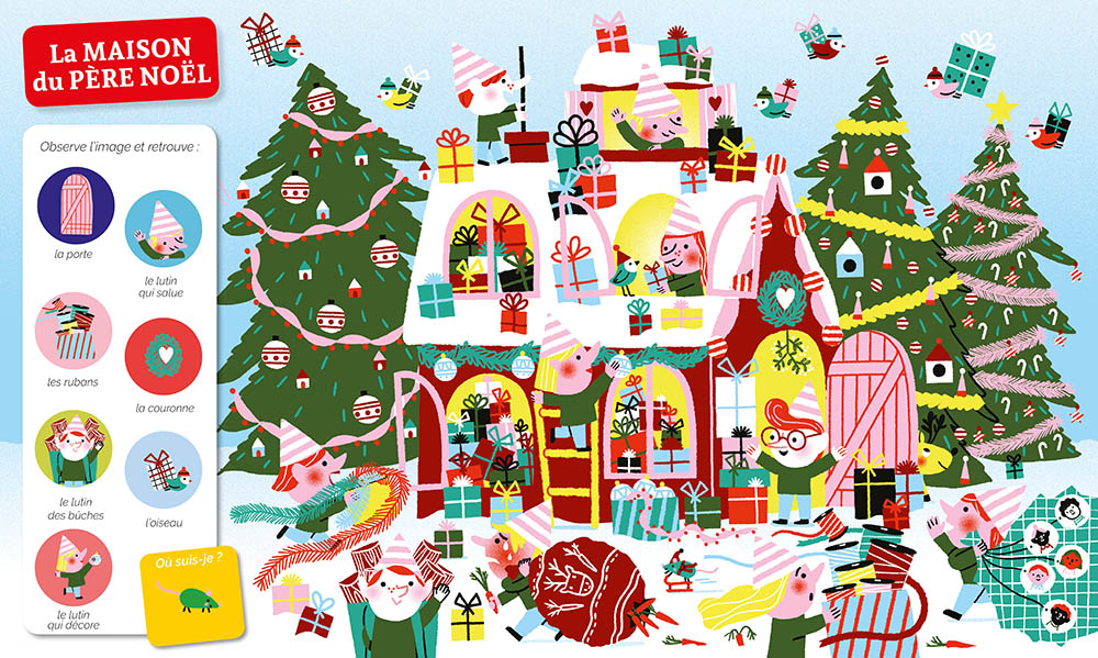 Cherche et Trouve des Tout-Petits Noël dÚs 2 ans