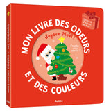 livre sensoriel Noël odeurs couleurs dès 2 ans