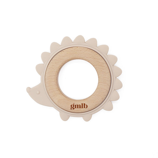 Anneau de dentition hérisson beige GMLB