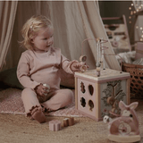 Cube d'activités en bois FSC - Fairy Garden - Petit coeur salé
