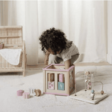 Cube d'activités en bois FSC - Fairy Garden - Petit coeur salé