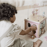 Cube d'activités en bois FSC - Fairy Garden - Petit coeur salé