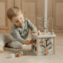 Cube d'activités en bois FSC - Forest Friends - Petit coeur salé
