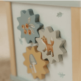 Cube d'activités en bois FSC - Forest Friends - Petit coeur salé