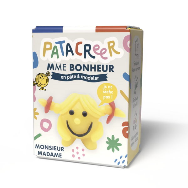 Kit Ă fabriquer Mme BONHEUR en pĂąte Ă modeler patacreer