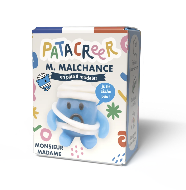 Kit Ă  fabriquer Mr MALCHANCE en pĂąte Ă  modeler patacreer