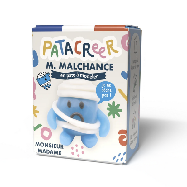 Kit Ă fabriquer Mr MALCHANCE en pĂąte Ă modeler patacreer
