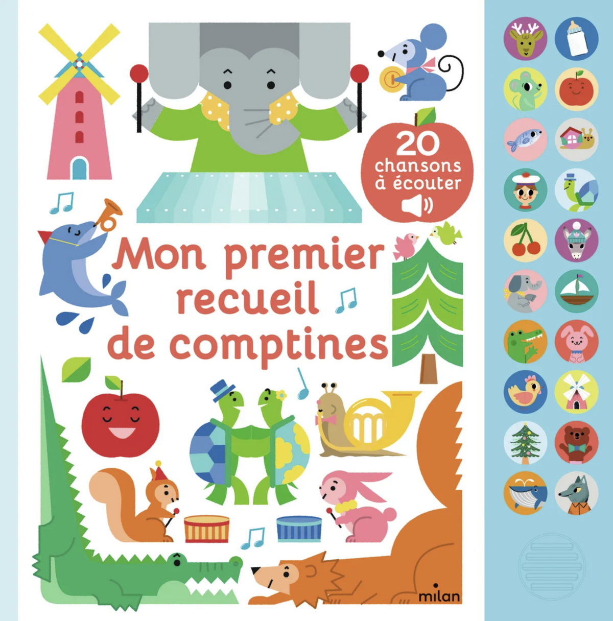 Mon premier recueil de comptines – Livre sonore