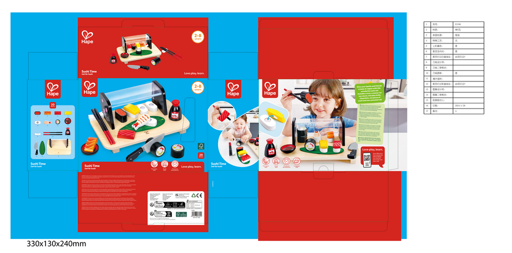 Set de sushis