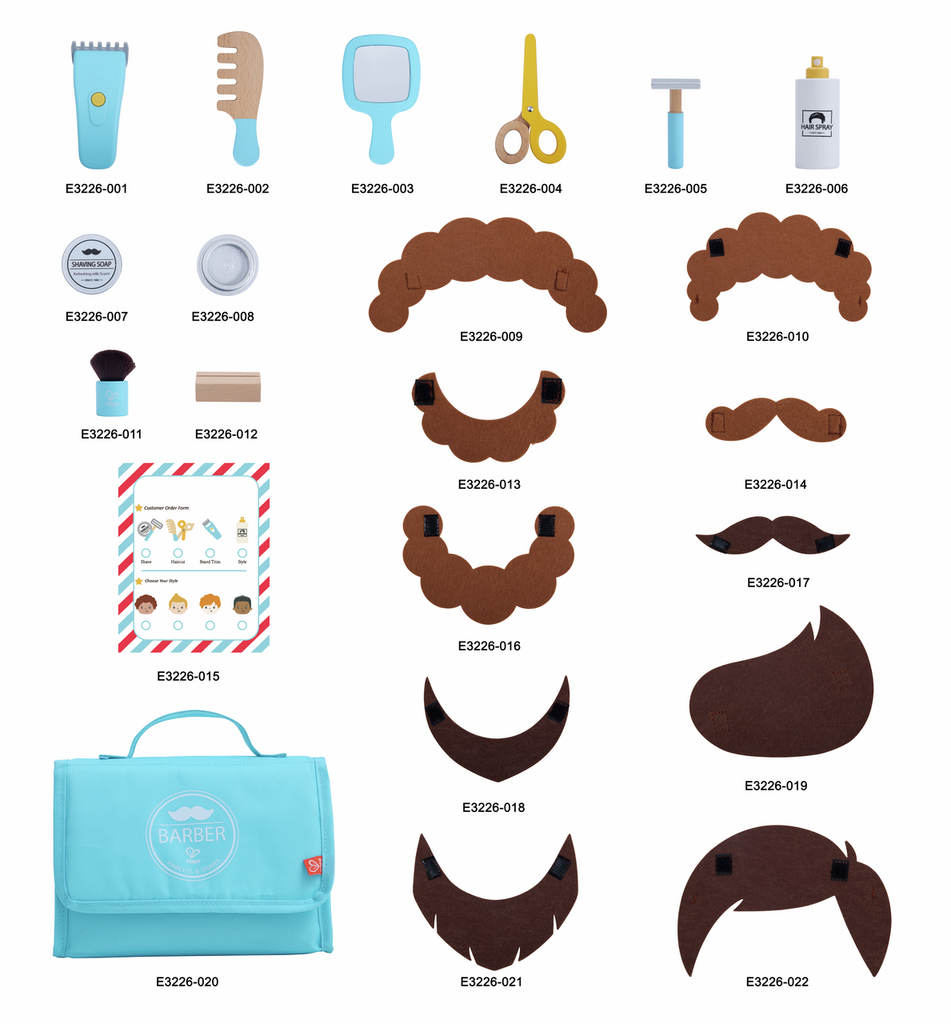 Kit du petit barbier
