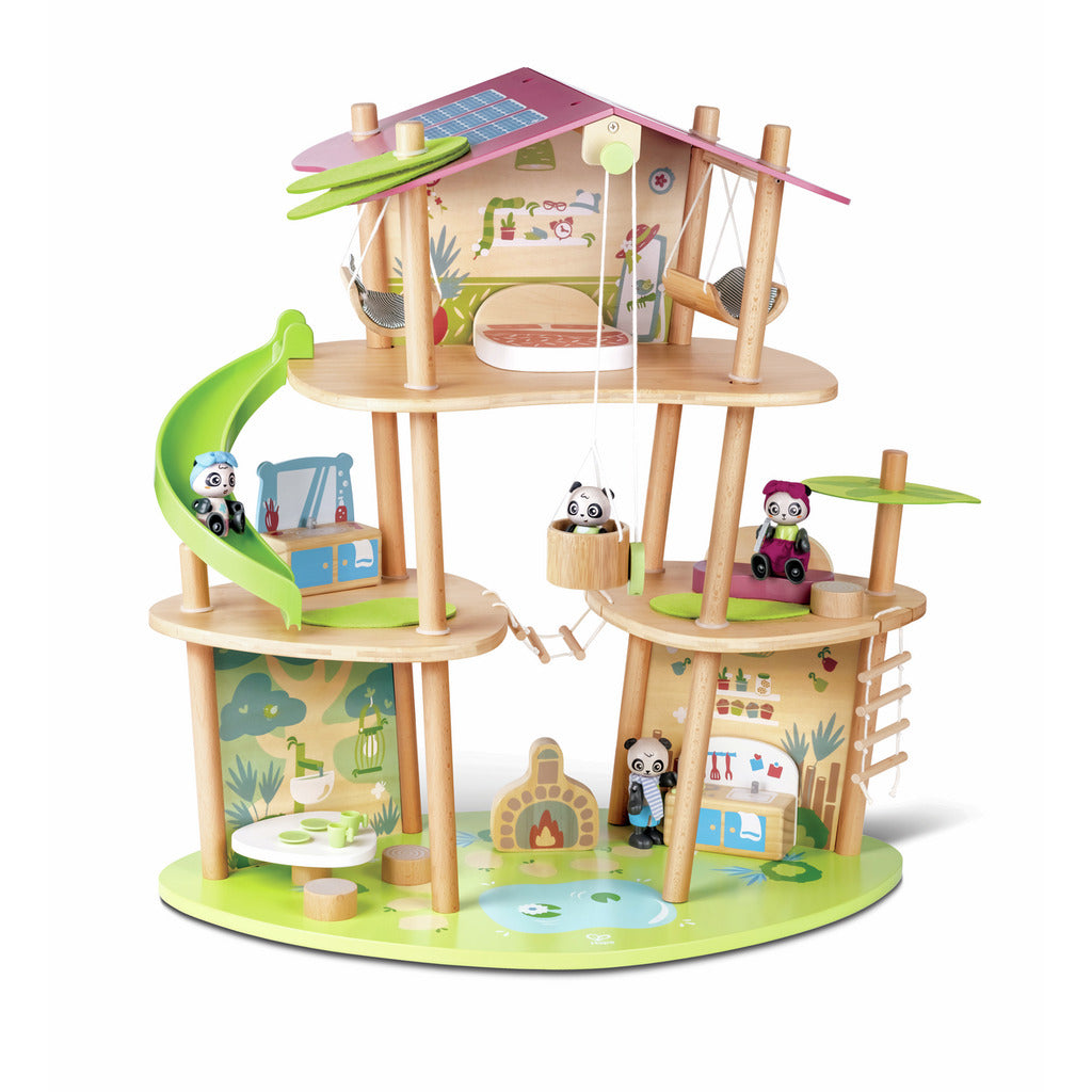 Maison en bambou des Pandas