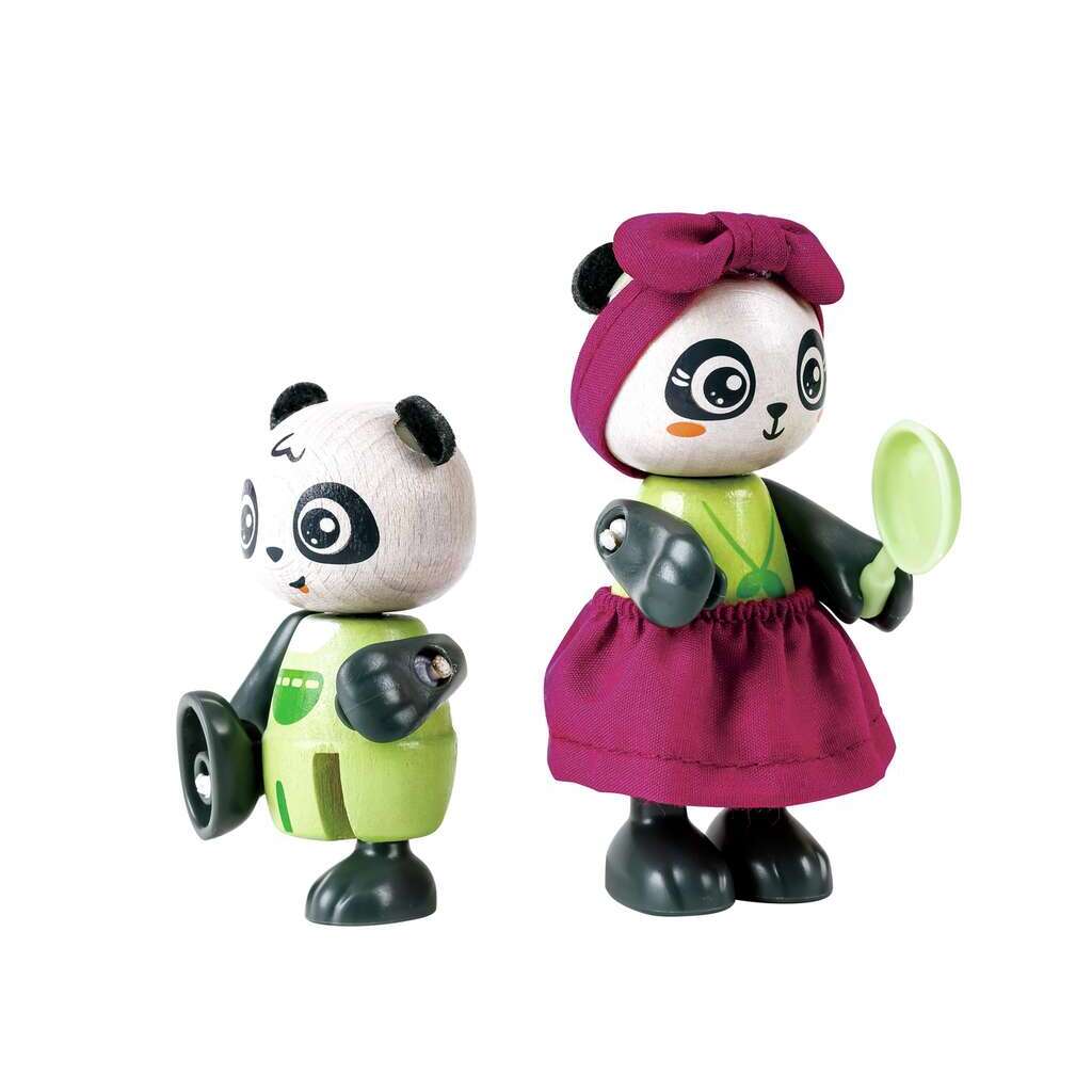 Maison en bambou des Pandas