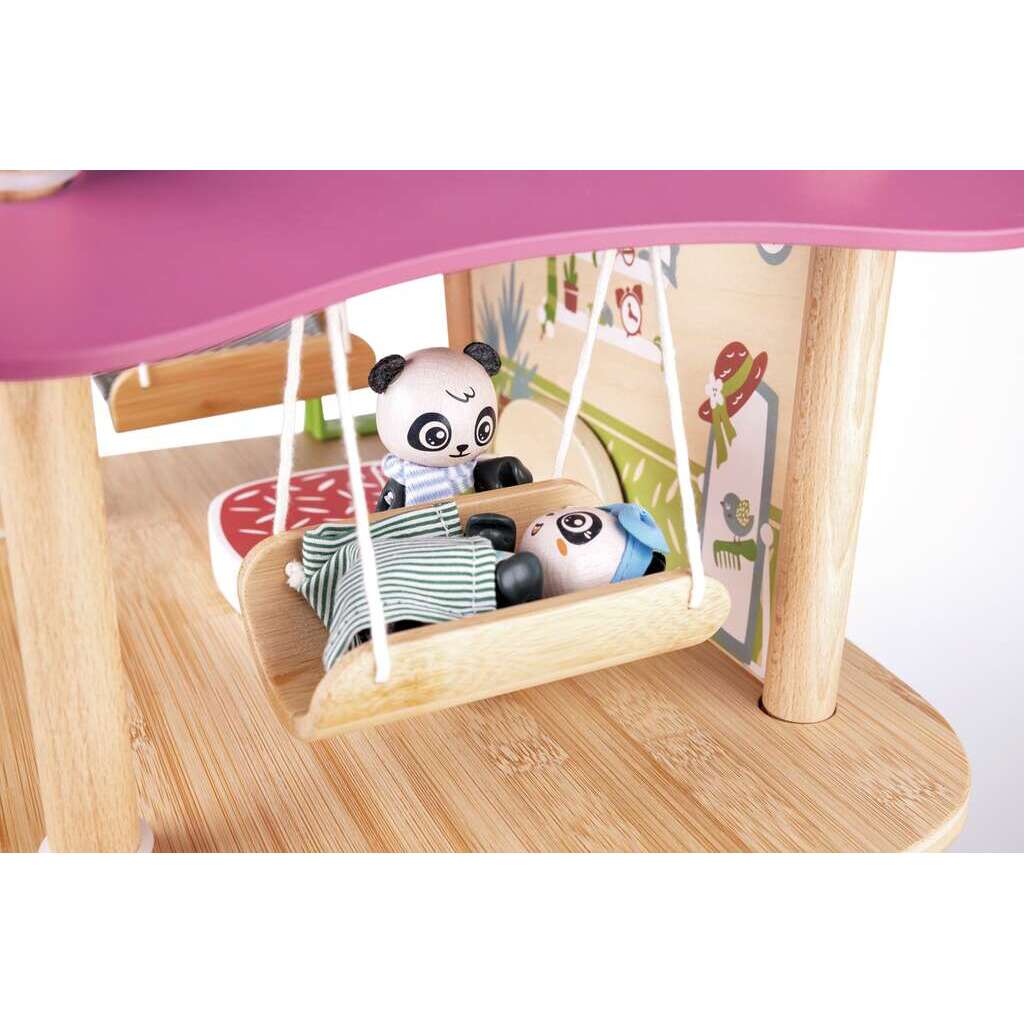 Maison en bambou des Pandas