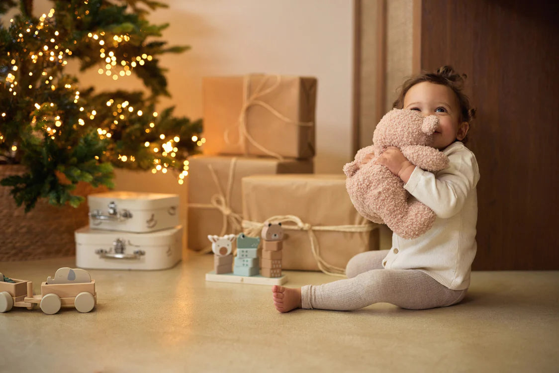Peluche - Teddy Bear - Wild rose JOLLEIN