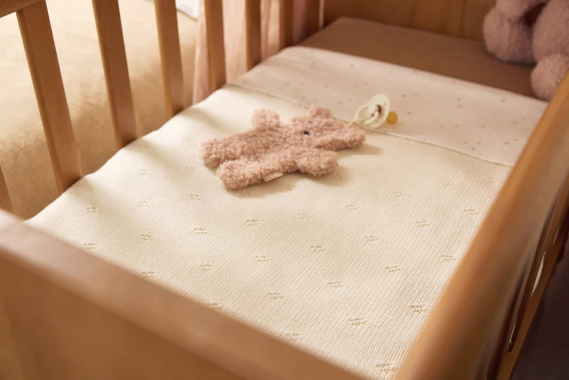 Attache Sucette Teddy Bear - Rose JOLLEIN