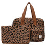 Sac à langer et matelas à langer sherpa léopard – BB&Co x Kidzroom